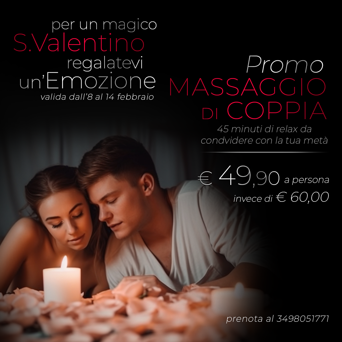 Regalati un'Emozione a San Valentino